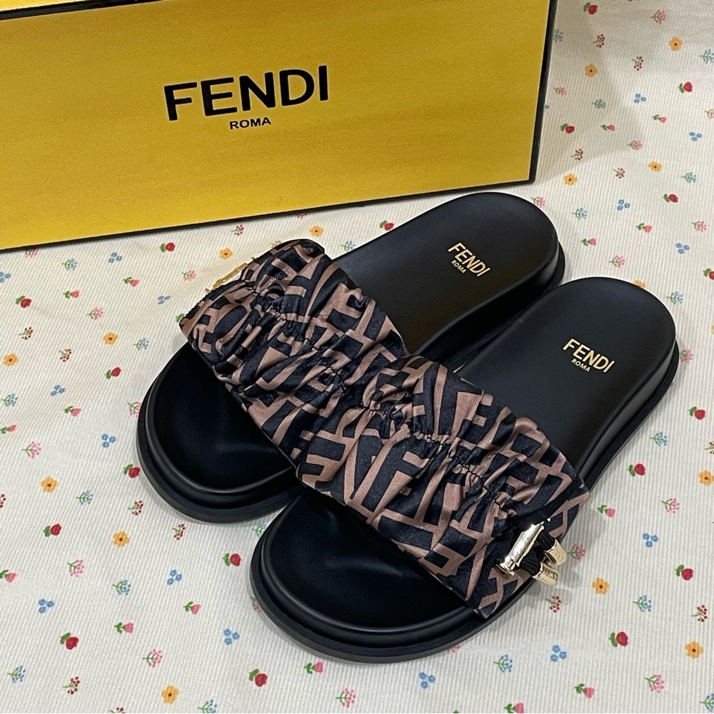 Fendi Women's Brown Sandals